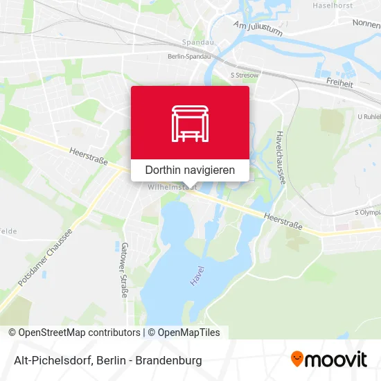 Alt-Pichelsdorf Karte