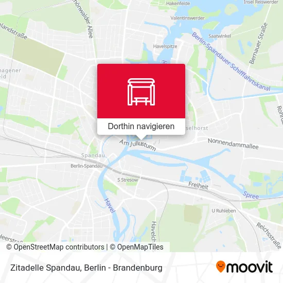 Zitadelle Spandau Karte