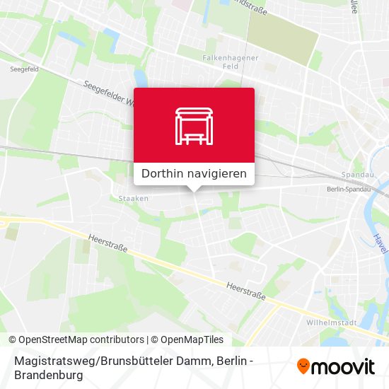 Magistratsweg / Brunsbütteler Damm Karte