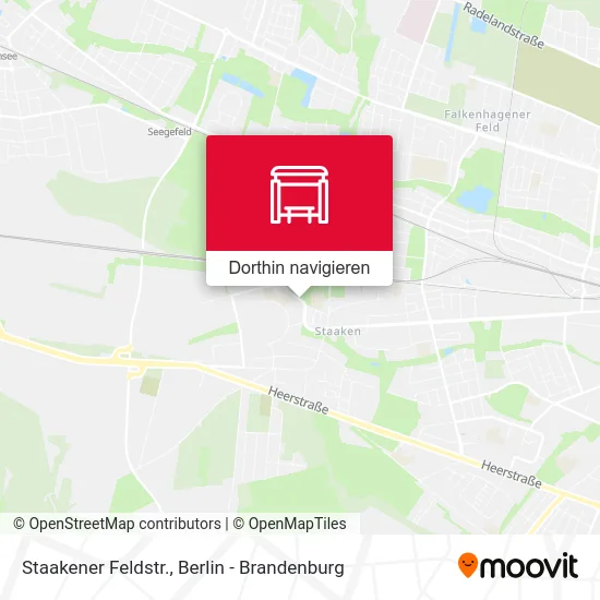 Staakener Feldstr. Karte