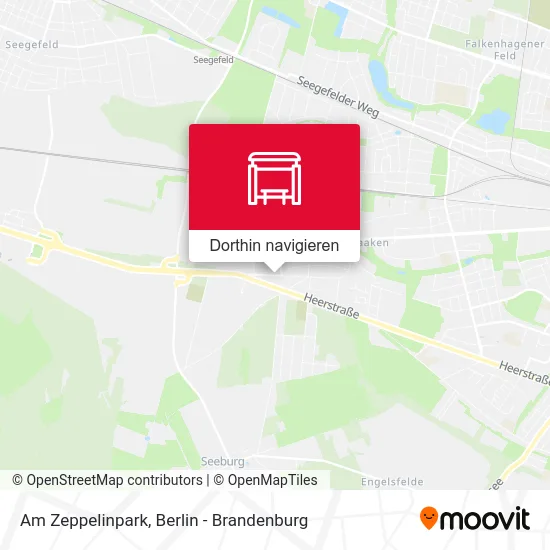 Am Zeppelinpark Karte