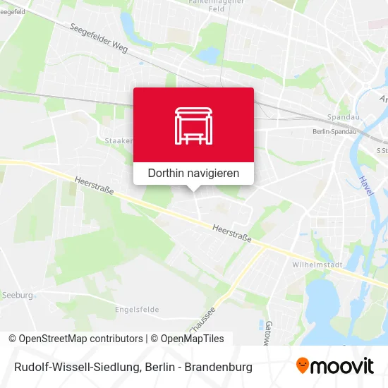 Rudolf-Wissell-Siedlung Karte