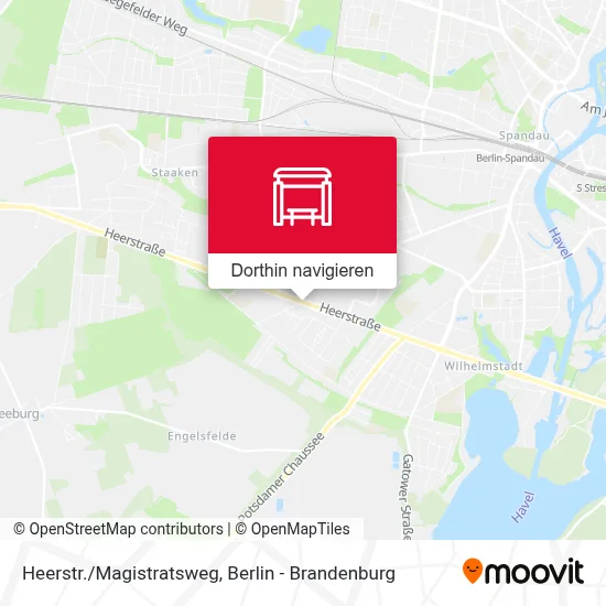 Heerstr./Magistratsweg Karte