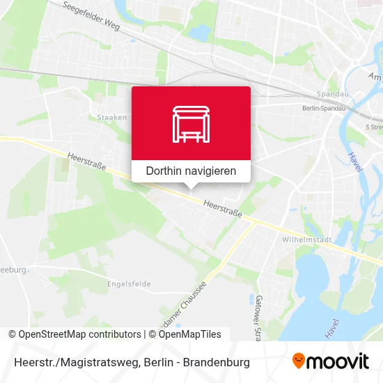 Heerstr./Magistratsweg Karte