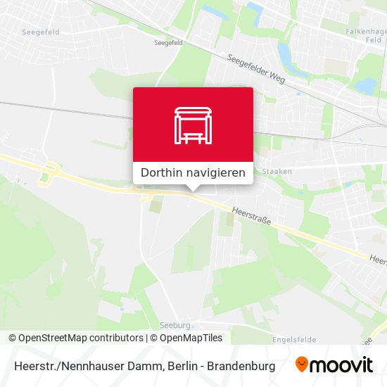 Heerstr./Nennhauser Damm Karte