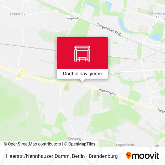 Heerstr./Nennhauser Damm Karte
