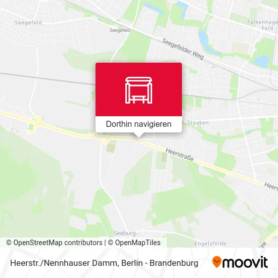 Heerstr./Nennhauser Damm Karte