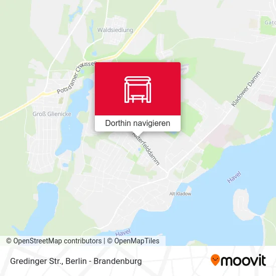 Gredinger Str. Karte