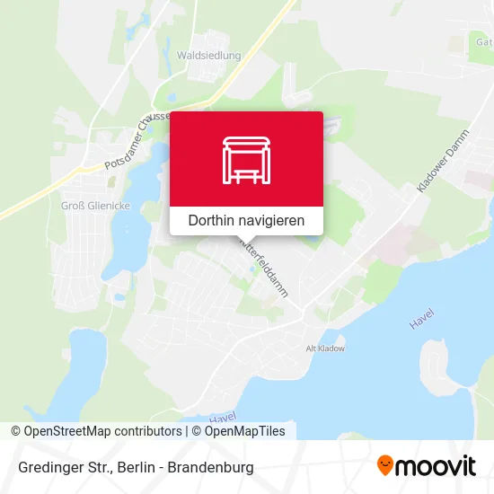 Gredinger Str. Karte