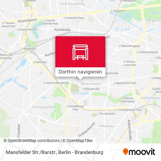 Mansfelder Str./Barstr. Karte
