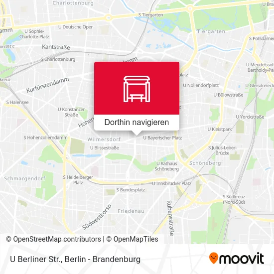 U Berliner Str. Karte
