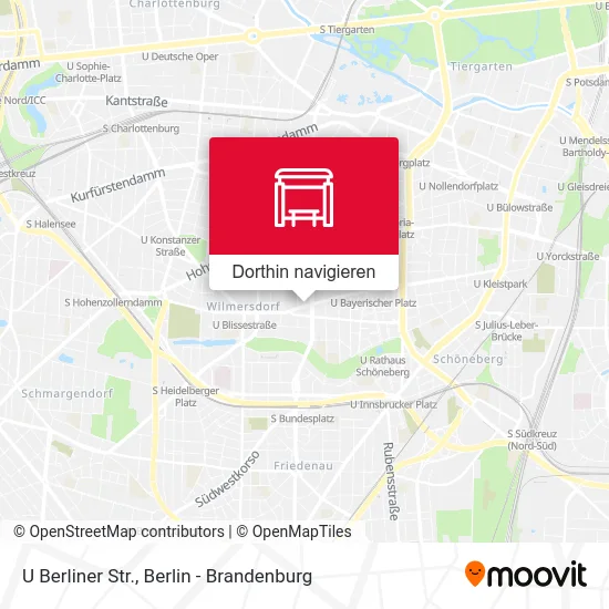 U Berliner Str. Karte