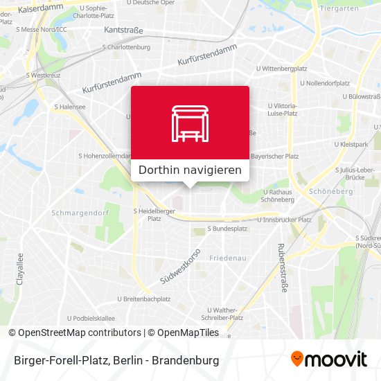 Birger-Forell-Platz Karte