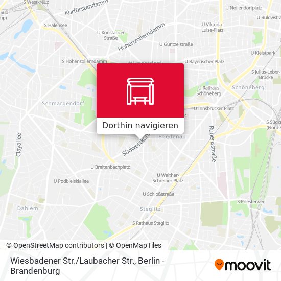 Wiesbadener Str. / Laubacher Str. Karte
