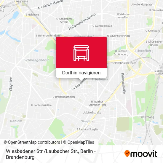 Wiesbadener Str. / Laubacher Str. Karte