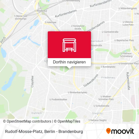 Rudolf-Mosse-Platz Karte