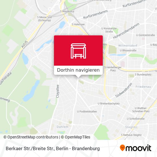 Berkaer Str./Breite Str. Karte