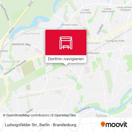 Ludwigsfelder Str. Karte