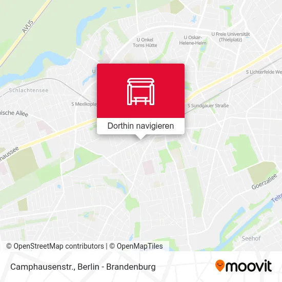 Camphausenstr. Karte