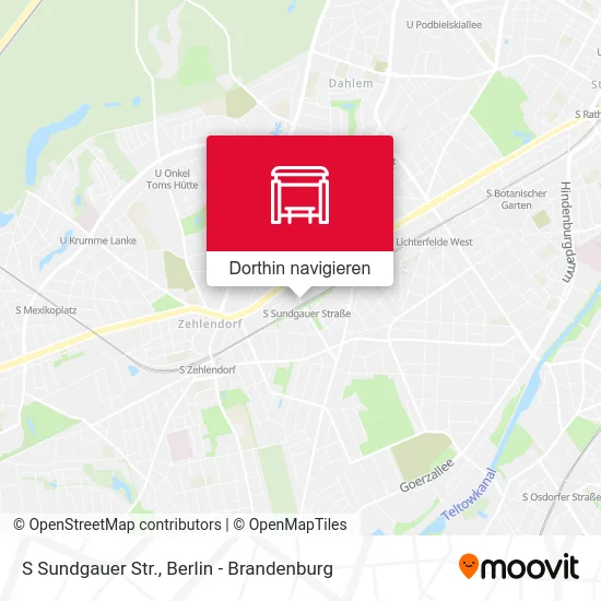 S Sundgauer Str. Karte