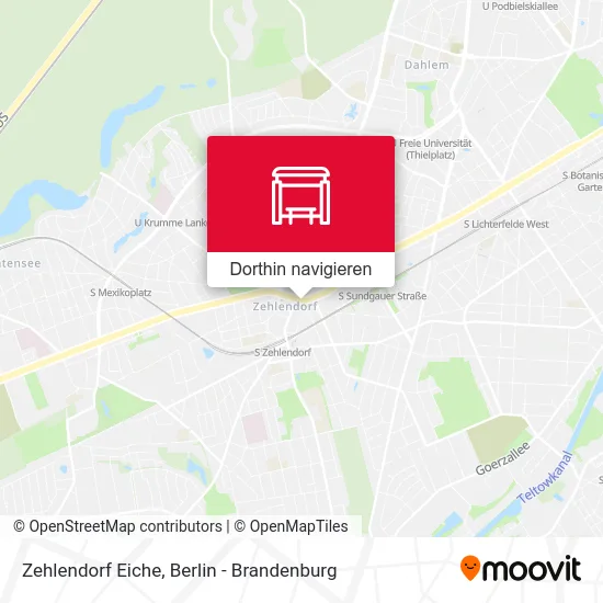 Zehlendorf Eiche Karte