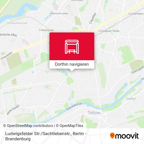 Ludwigsfelder Str. / Sachtlebenstr. Karte