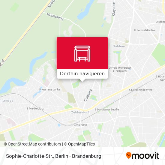 Sophie-Charlotte-Str. Karte