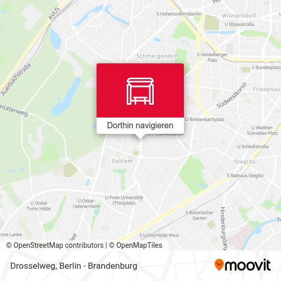 Drosselweg Karte