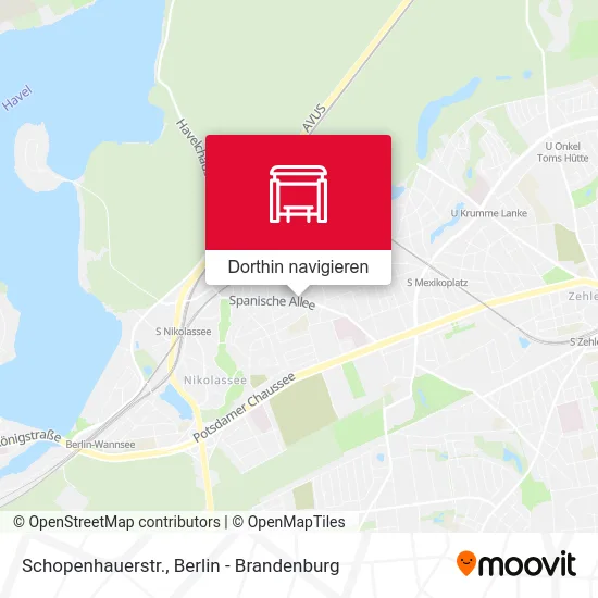 Schopenhauerstr. Karte