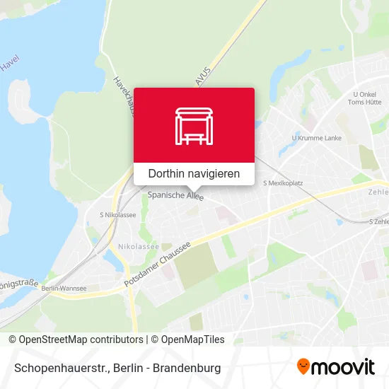 Schopenhauerstr. Karte