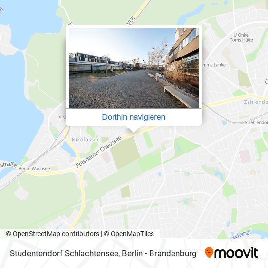 Studentendorf Schlachtensee Karte