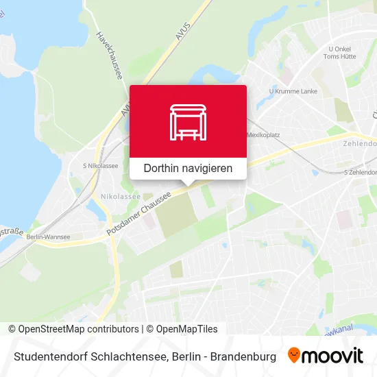 Studentendorf Schlachtensee Karte