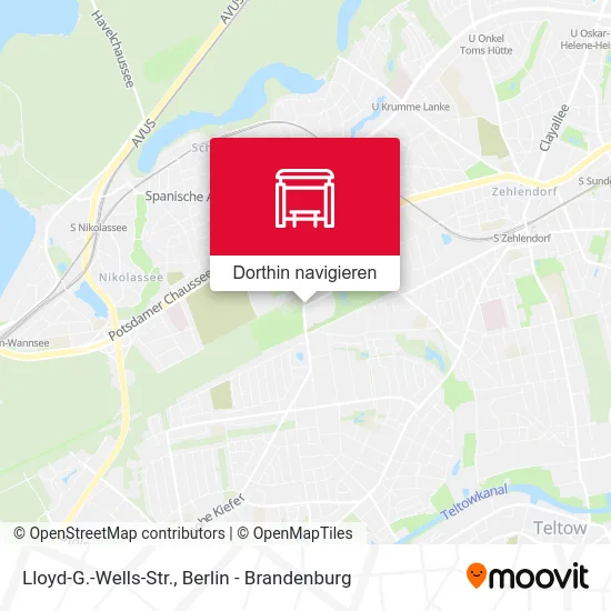 Lloyd-G.-Wells-Str. Karte