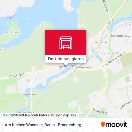 Am Kleinen Wannsee Karte