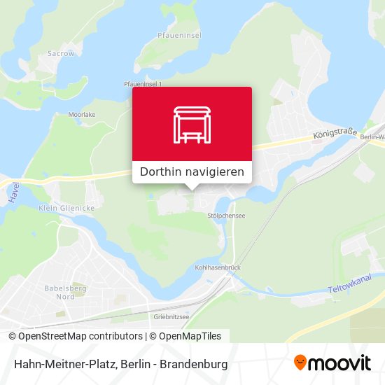 Hahn-Meitner-Platz Karte