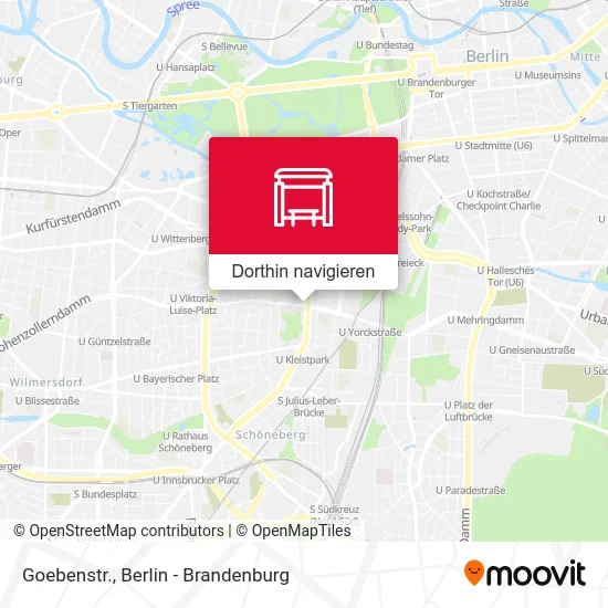 Goebenstr. Karte