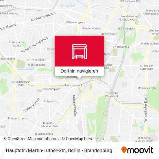 Hauptstr./Martin-Luther-Str. Karte