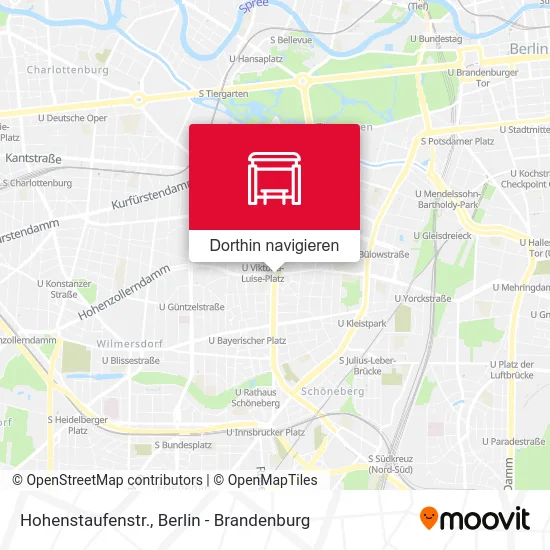 Hohenstaufenstr. Karte