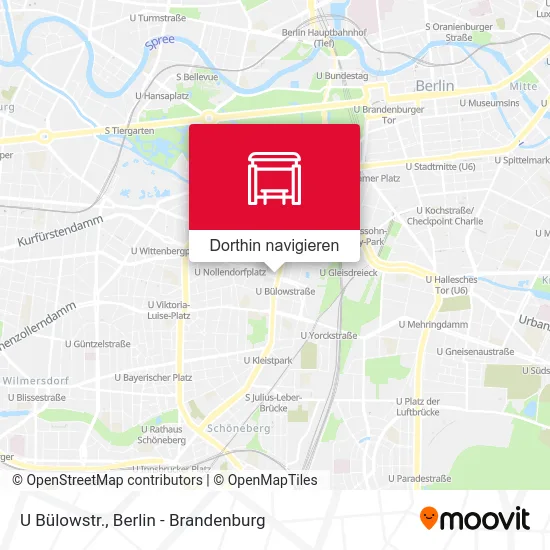 U Bülowstr. Karte