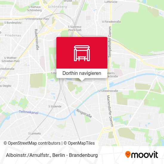 Alboinstr./Arnulfstr. Karte