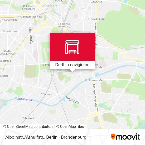 Alboinstr./Arnulfstr. Karte