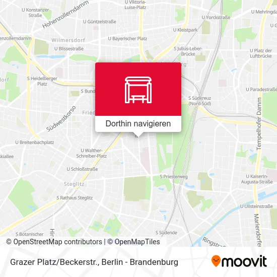 Grazer Platz/Beckerstr. Karte