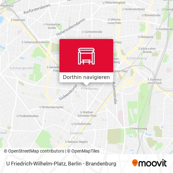 U Friedrich-Wilhelm-Platz Karte