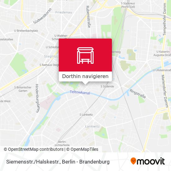Siemensstr./Halskestr. Karte