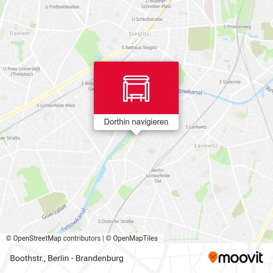 Boothstr. Karte