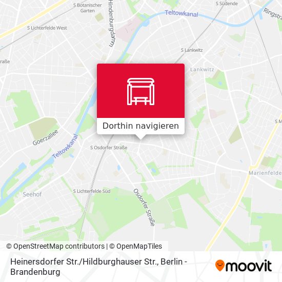 Heinersdorfer Str. / Hildburghauser Str. Karte
