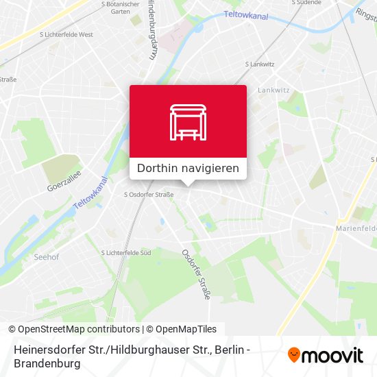 Heinersdorfer Str. / Hildburghauser Str. Karte