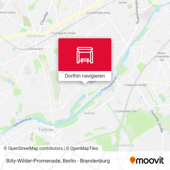 Billy-Wilder-Promenade Karte