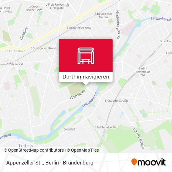 Appenzeller Str. Karte