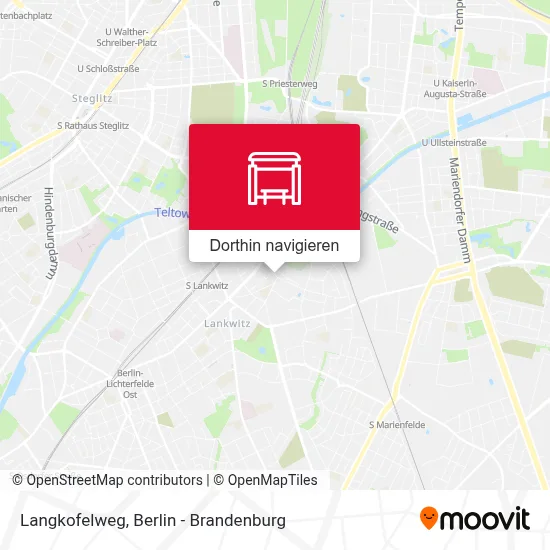 Langkofelweg Karte